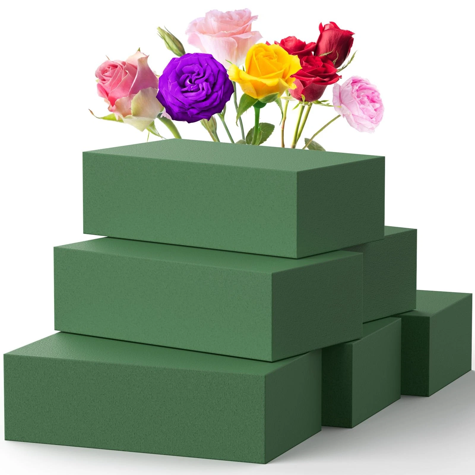 Floral Foam Oasis - Kostki gąbki florystycznej do kwiatów naturalnych