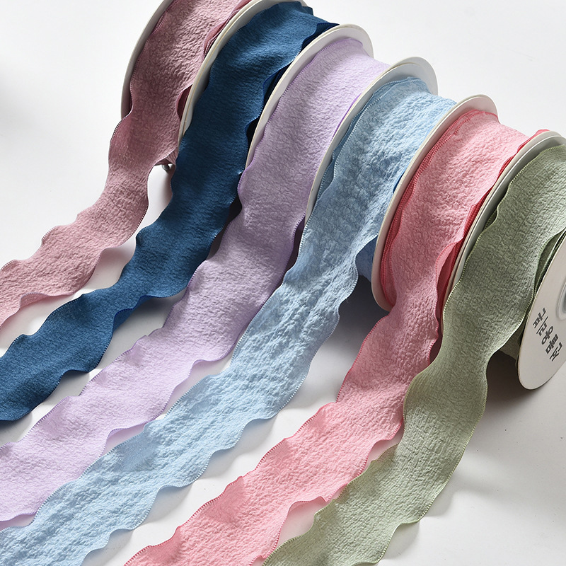 Ribbon Organza Roll - Akcesoria do włosów z kokardami, ręcznie