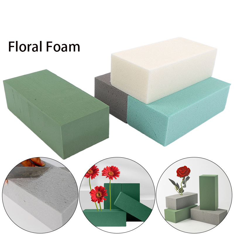 Floral Foam Oasis - Kwadratowe suche kwiatowe cegły piankowe pochłaniają