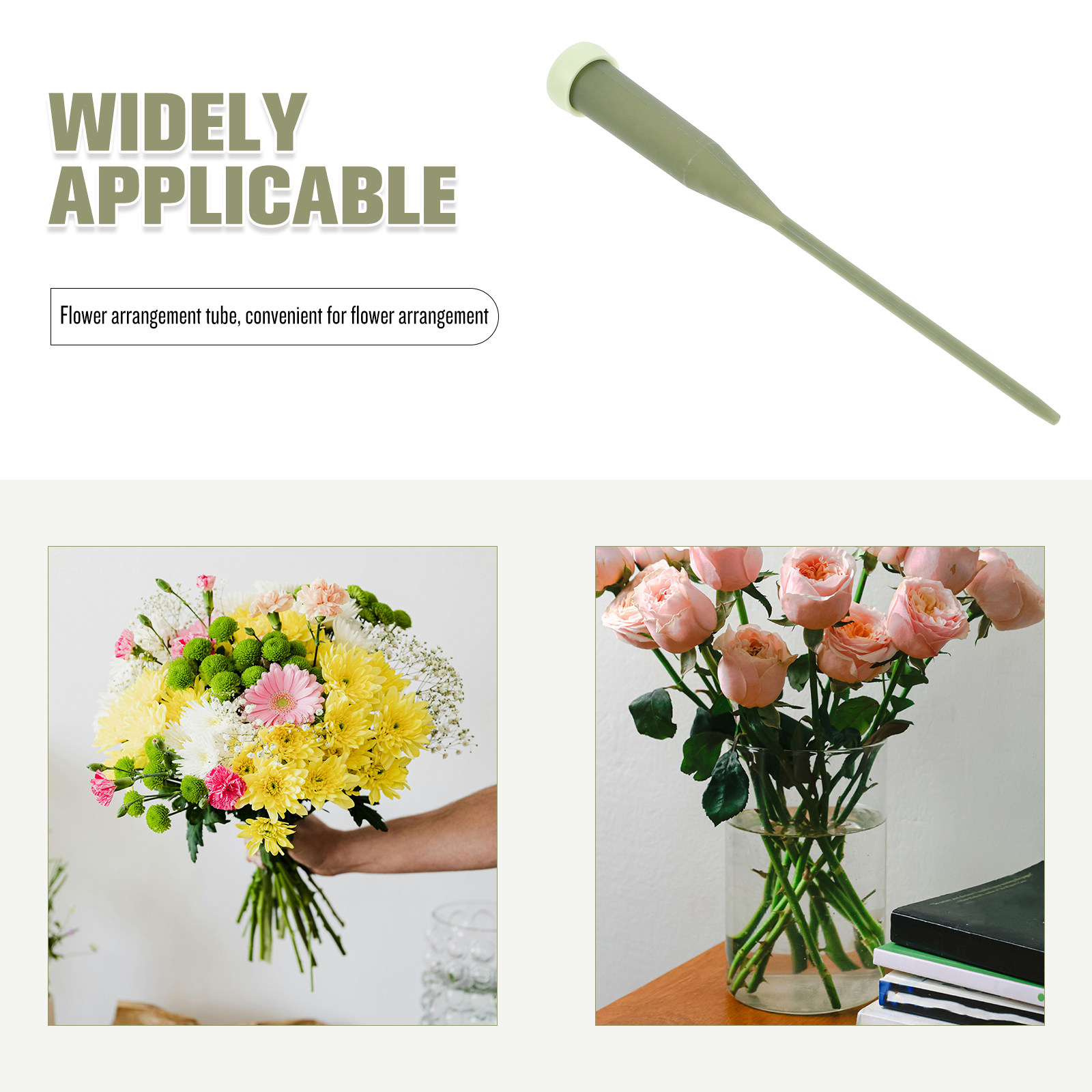 50 sztuk zielonych tubek o śre – Easy Florist Supply recenzja i cena