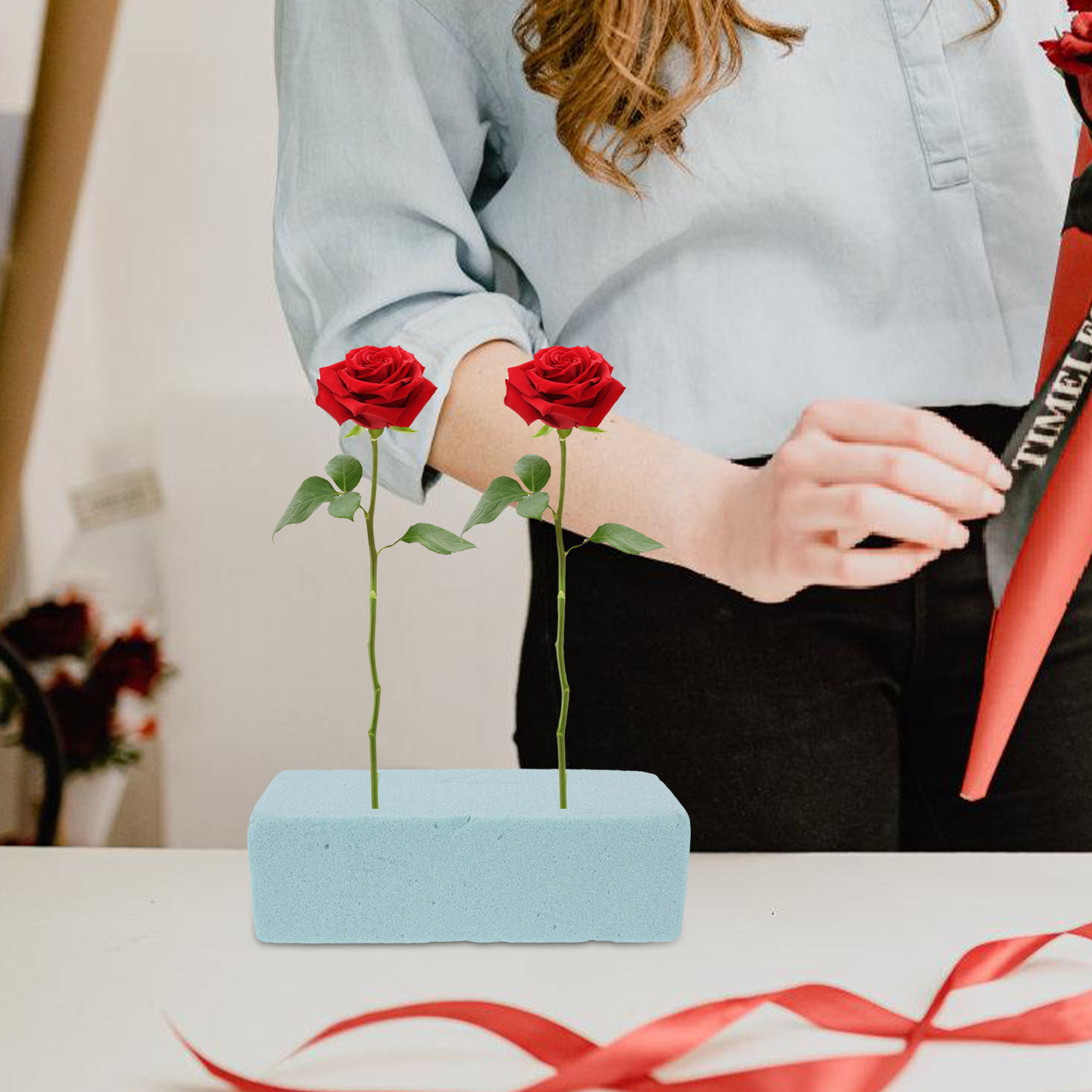 Kostka z pianki florystycznej, – Easy Florist Supply recenzja i cena