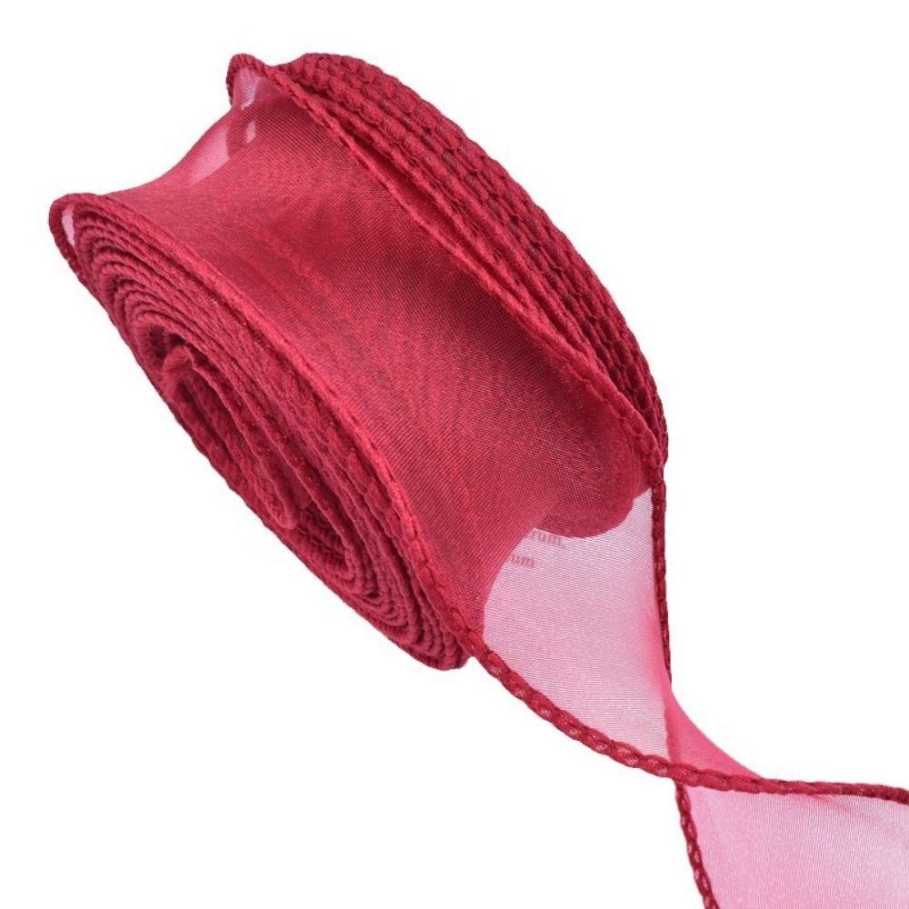 Taśma satynowa 40 mm, 10 jardó – Ribbon Organza Roll recenzja i cena