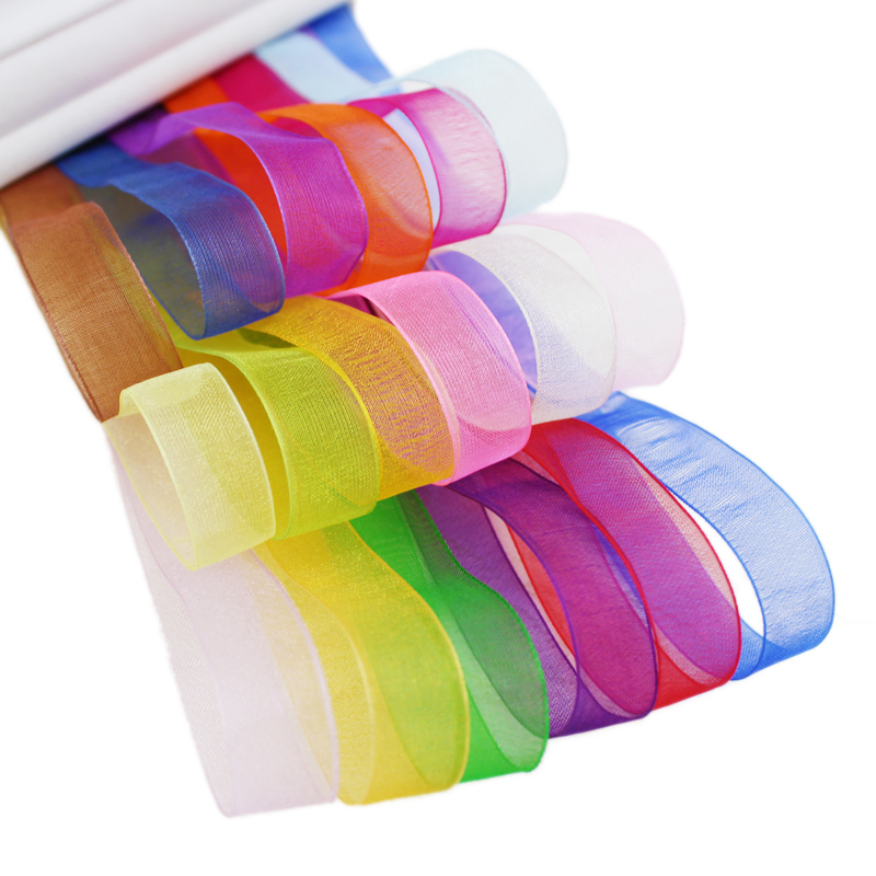 (50 jardów/rolka) 12mm Wstążki – Ribbon Organza Roll recenzja i cena